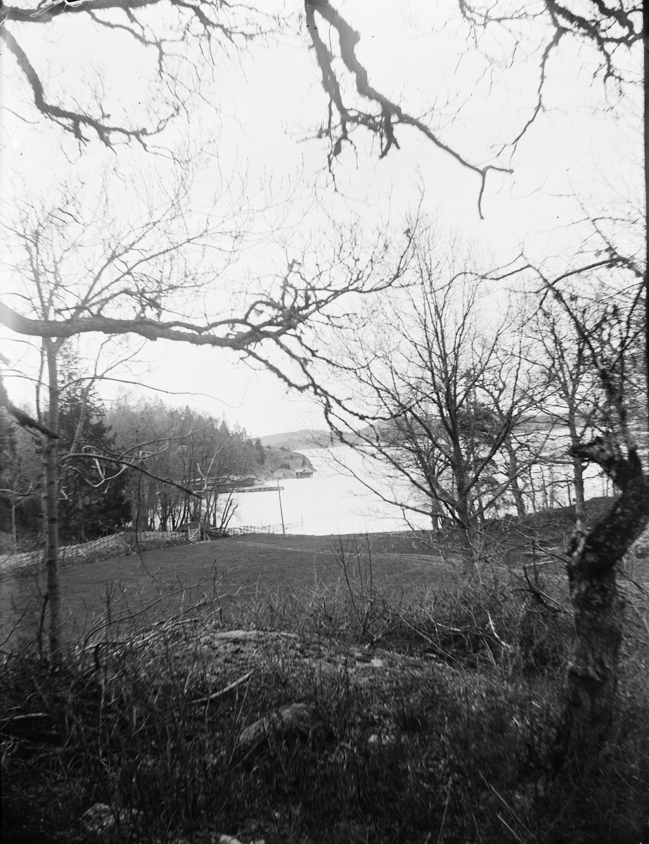 Carl Liljefors, Hanstavik, Ingarö socken, Uppland år 1900