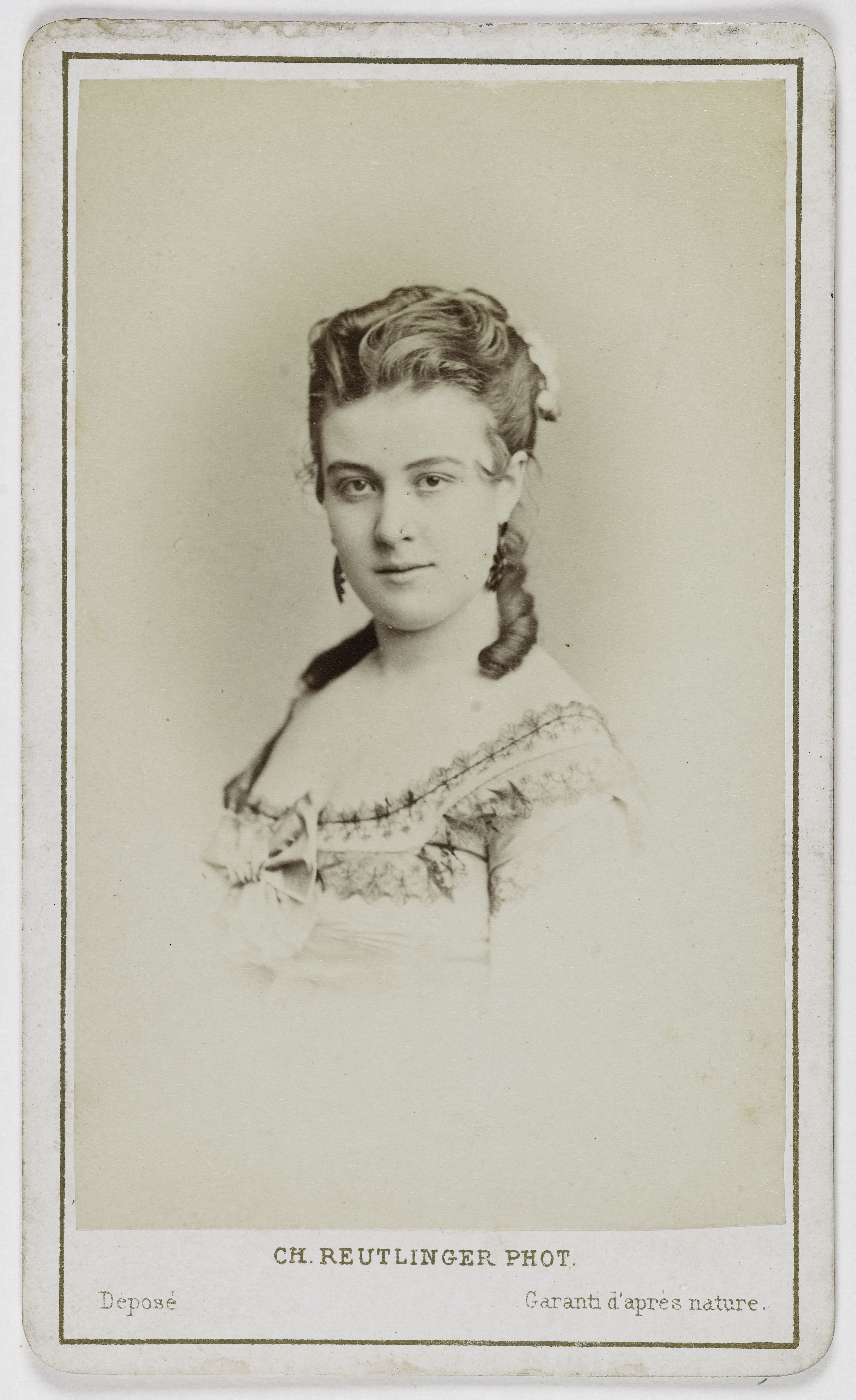 Charles Reutlinger, Portrait de Dupuis (actrice au théâtre des Variétés)