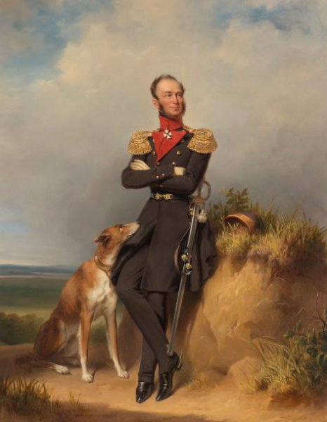 Jan Adam Kruseman, Portrait of William II, King of the Netherlands