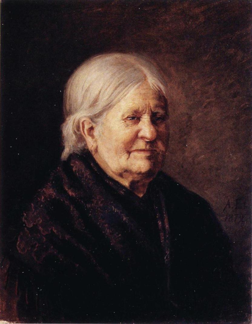 Albert Edelfelt, Portrait of Fredrika Snygg (Tajta)
