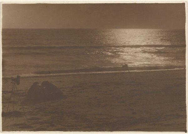 Louis Fleckenstein, [Seascape with Two Cameras]