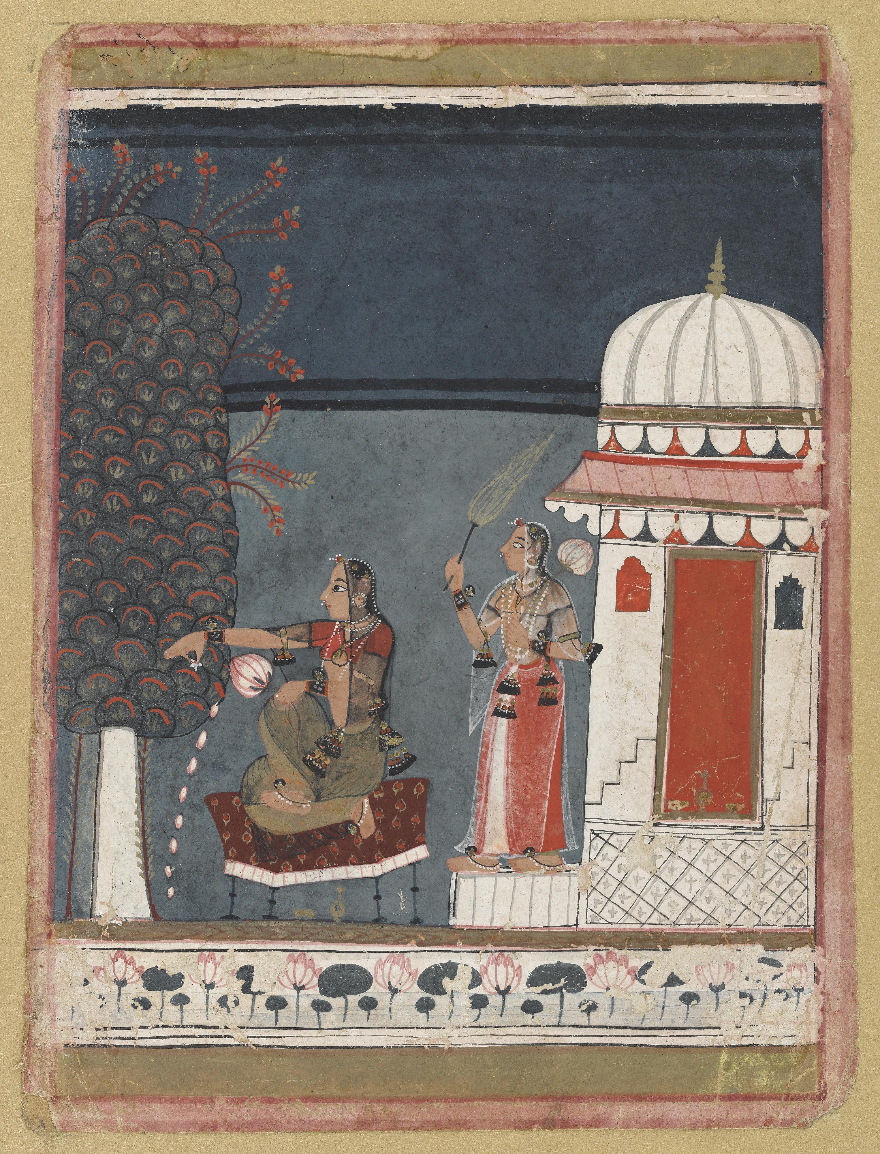 Unknown artist, Malashri Ragini from a Ragmala series
