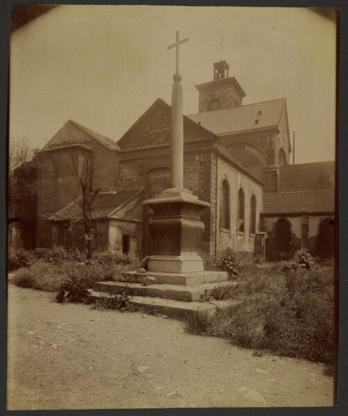 Eugène Atget, Ancien Cimetière Sainte-Marguerite, Rue Saint-Bernard