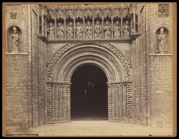 Francis Frith, W. Porch.  Lincoln