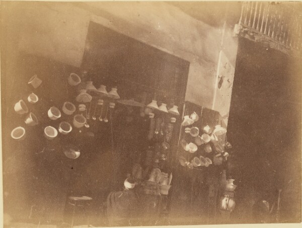 Unknown, [Display of pots and urns]