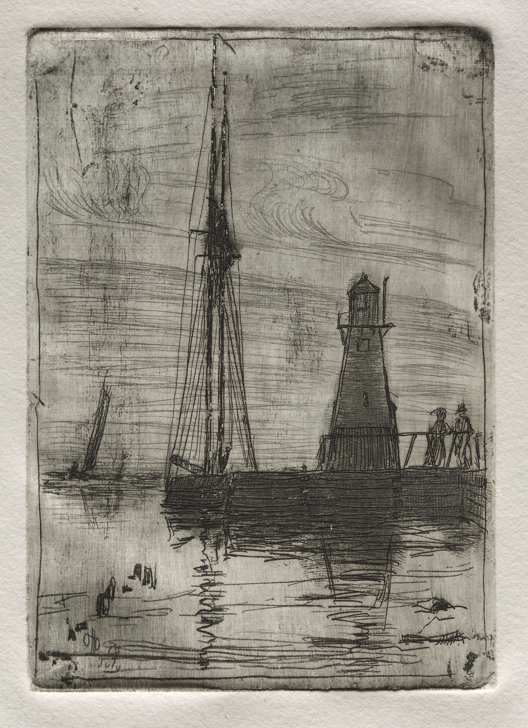 Otto H. Bacher, River Pier