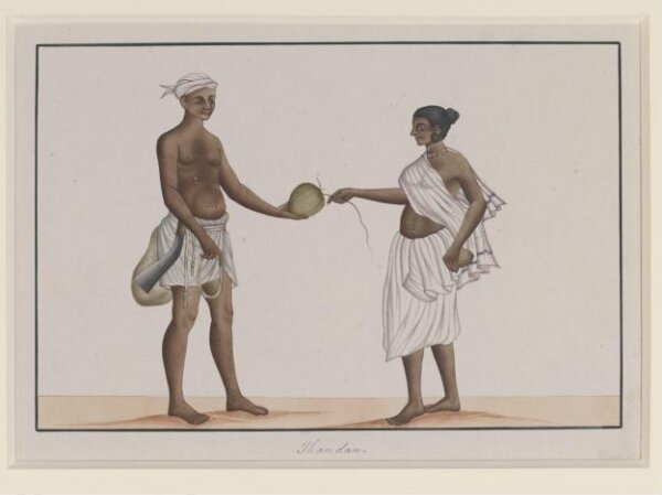 Unknown, Coconut-gatherers