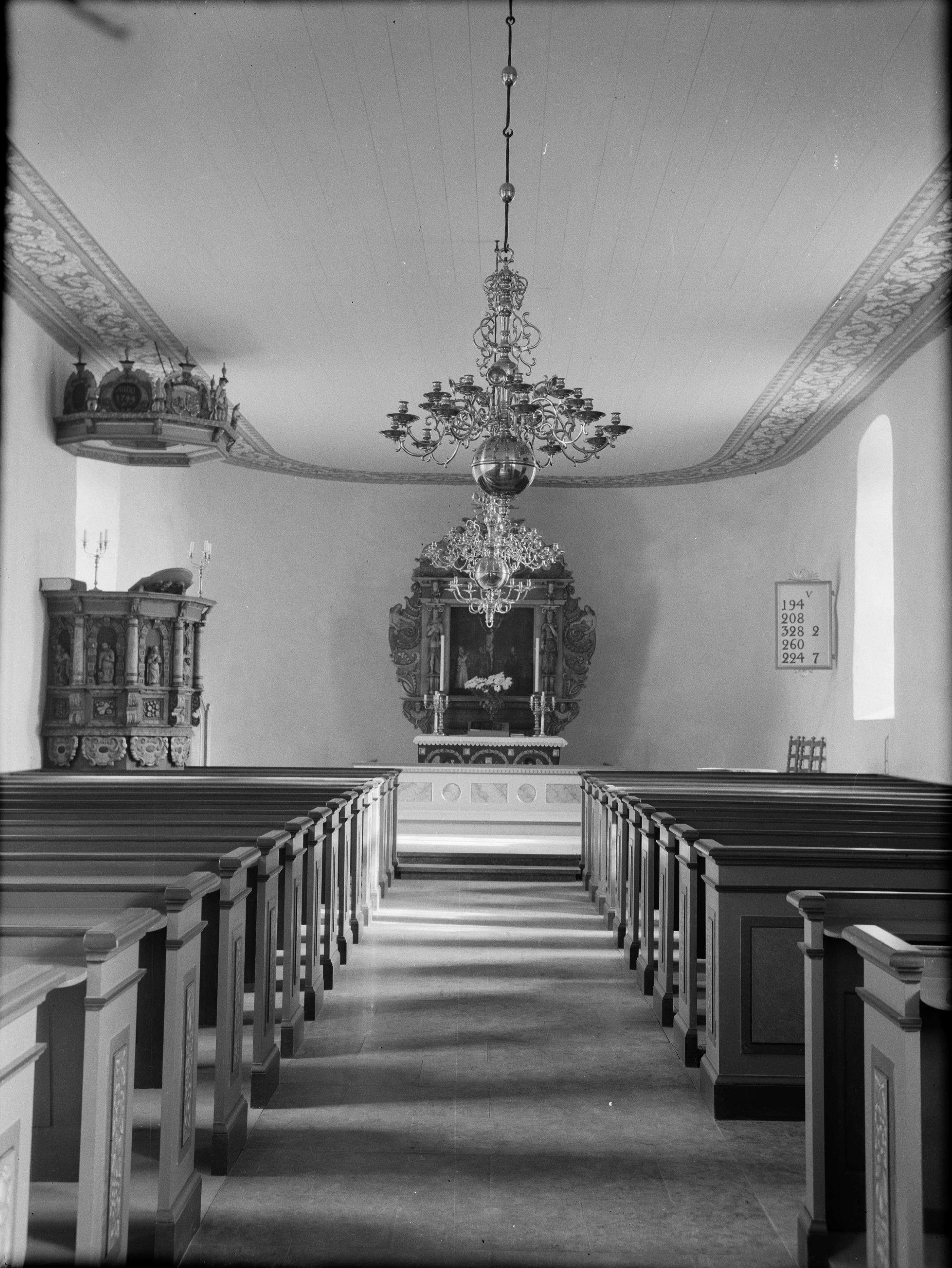 K. J. R. Johansson, Levene kyrka