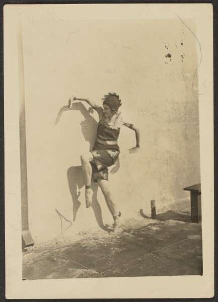 Louis Fleckenstein, [Dancer on Rooftop]