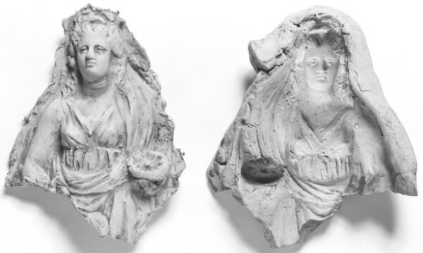 Unknown, Mold of a Woman Holding a Phiale