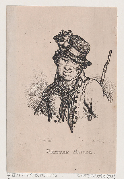 Thomas Rowlandson, British Sailor