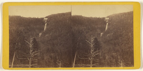 Edward and Henry T. Anthony & Co., The Glens of the Catskills. The Laurel House and Kauterskill Falls from Prospect Rock.