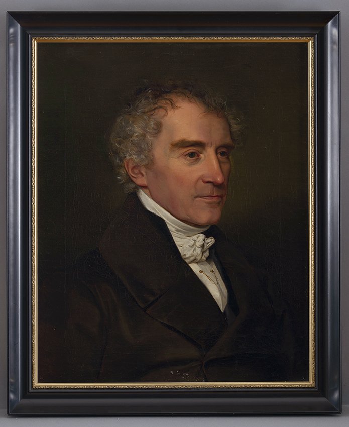 Gustav Metz, Bildnis des Vaters, um 1840