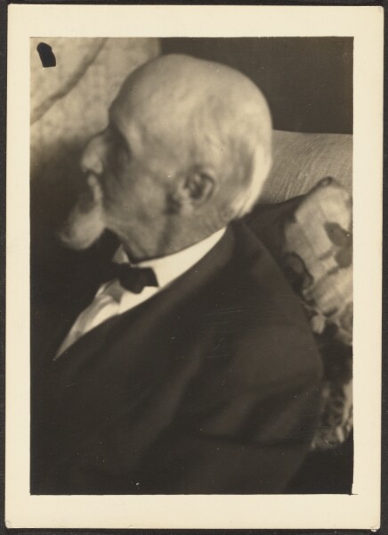 Louis Fleckenstein, [Old Man in Black Tie]