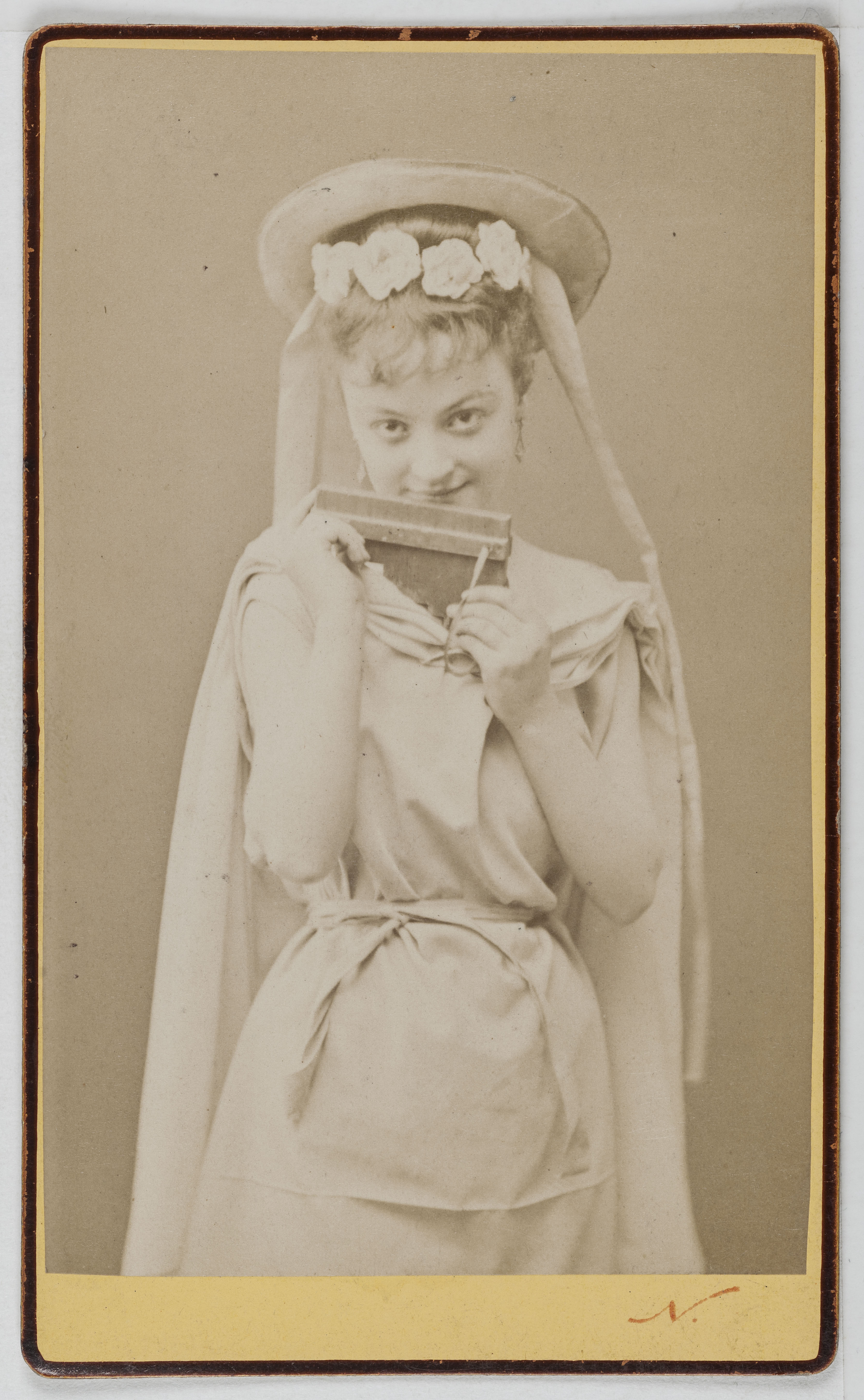 Atelier Nadar, Portrait de Joséphine Adèle Noël, actrice au théâtre de la Gaîté entre 1875-1876 et au théâtre du Château d'Eau entre 1877-1879.