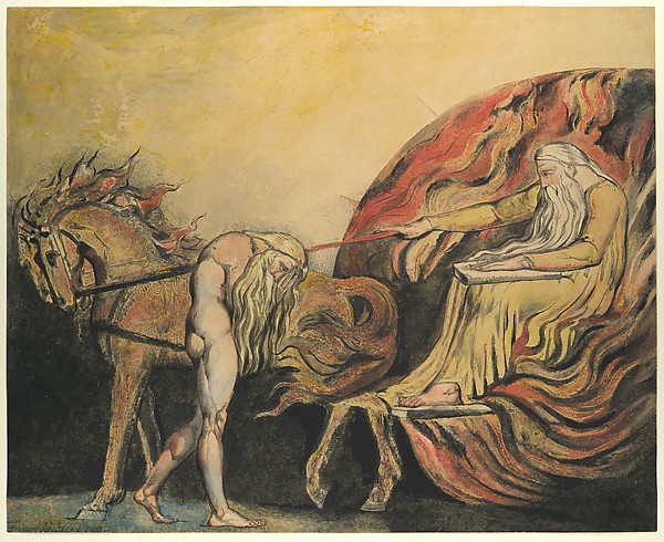 William Blake, God Judging Adam
