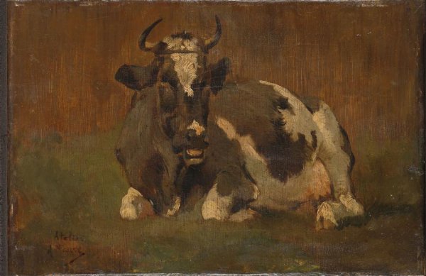 Anton Mauve, Lying Cow