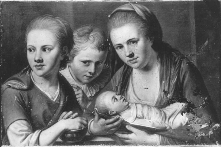 Johann Wilhelm Hoffnas, Familienbildnis