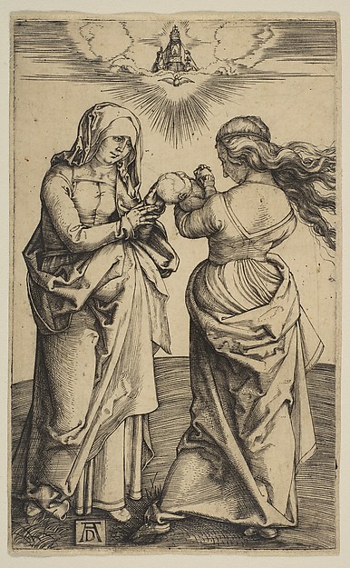Albrecht Dürer, The Virgin and Child with the Infant Christ and Saint Anne
