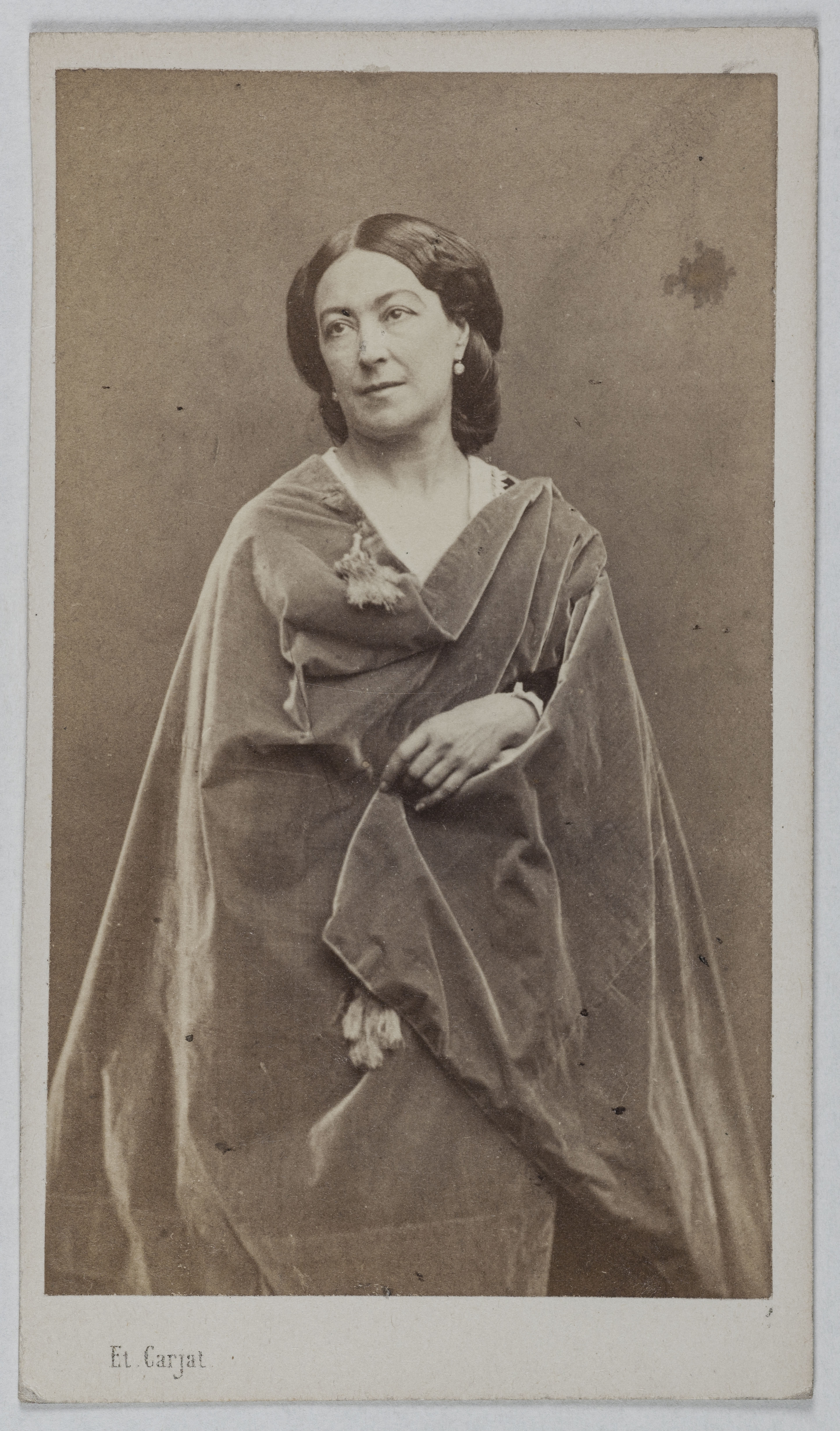 Etienne Carjat, Portrait de Fargueil Anaïs, (1819-1896), (actrice)