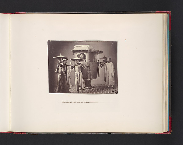 John Thomson, Mandarin in Sedan Chair