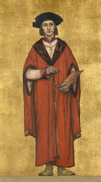 Albrecht De Vriendt, The Painter Jan van Eyck
