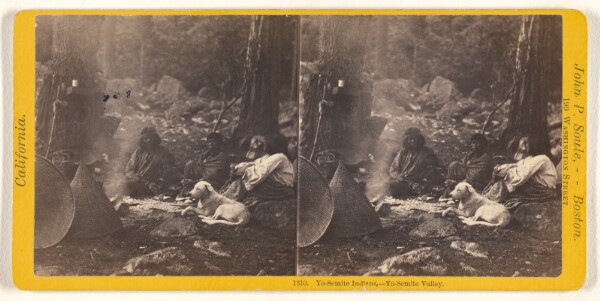 John P. Soule, Yo-Semite Indians, - Yo-Semite Valley.