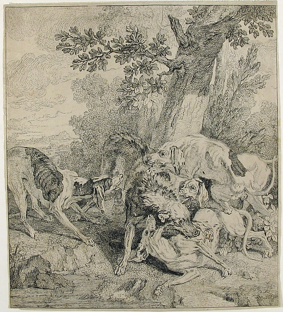 Jean-Baptiste Oudry, Wolf Hunt