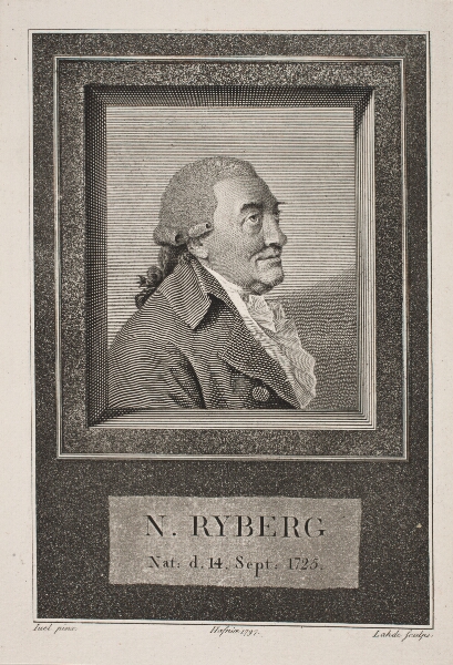 Gerhard Ludvig Lahde, Portræt af Niels Ryberg