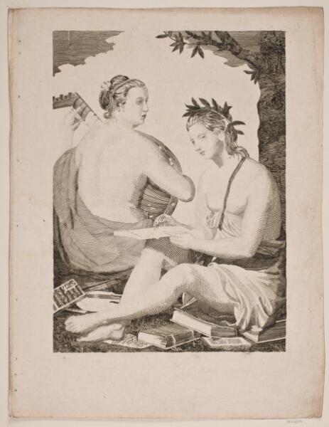 Gerhard Ludvig Lahde, Terpsichore et Kalliope
