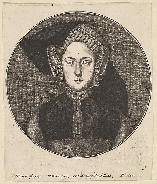 Wenceslaus Hollar, Portrait of a Young Woman