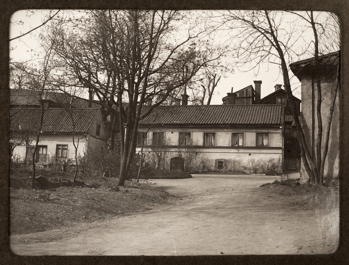 August Fredrik Schagerström, "Upsala. Studentkårens tomt vid Odenslund", sannolikt Odinslund 5, Uppsala 1913