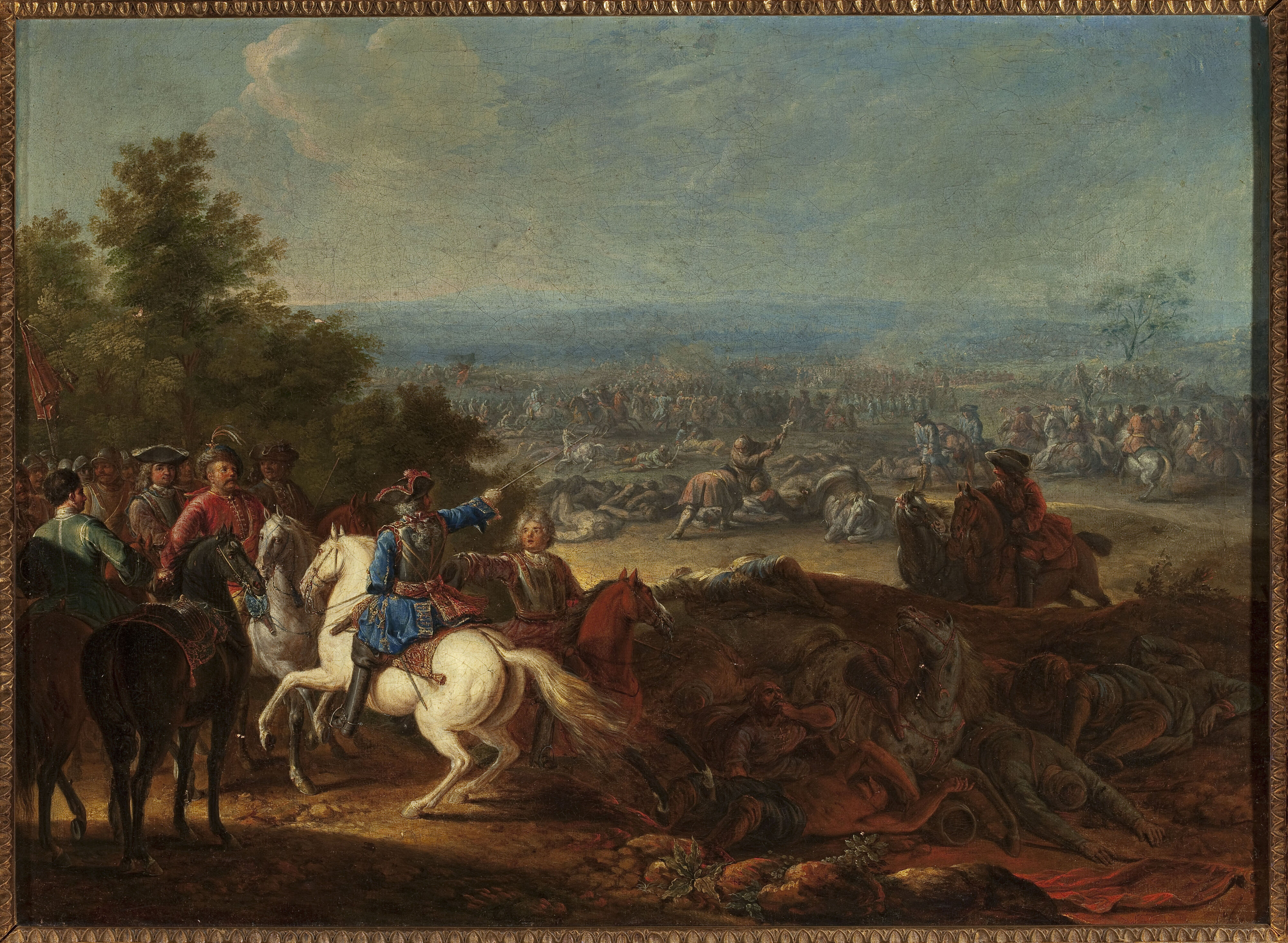 Adam Frans van der Meulen, After the battle