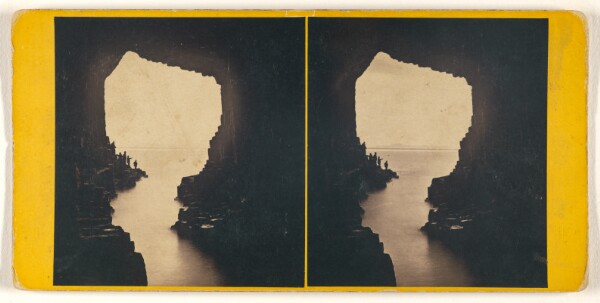 George Washington Wilson, Interior of Fingal's Cave, Staffa.