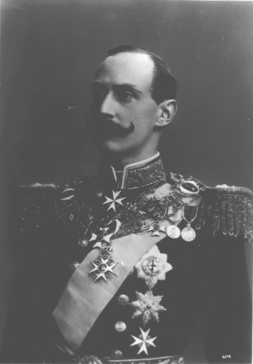 Anders Beer Wilse, Prot: Kong Haakon Copi efter engelsk billed 1907