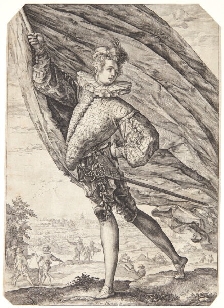 Hendrick Goltzius, Den store fanebærer