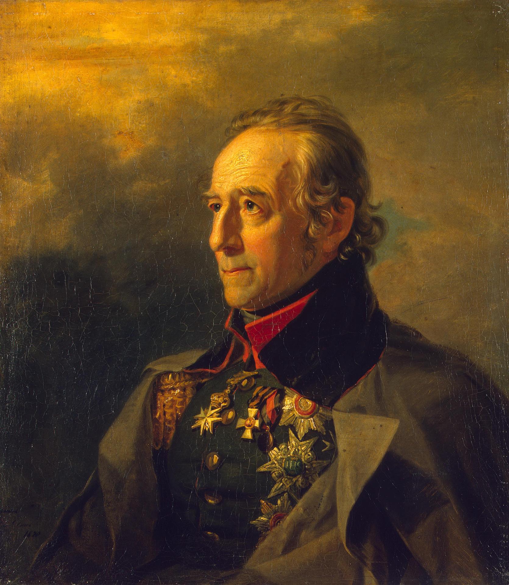 George Dawe, Portrait of Pyotr K. Suchtelen (1751-1836) (1st)
