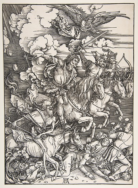 Albrecht Dürer, The Four Horsemen, from "The Apocalypse"