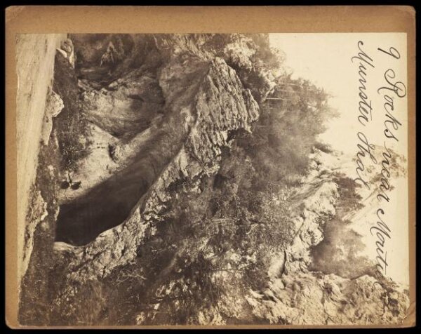 Francis Frith, Rocks near Moutier.  Munster Thal
