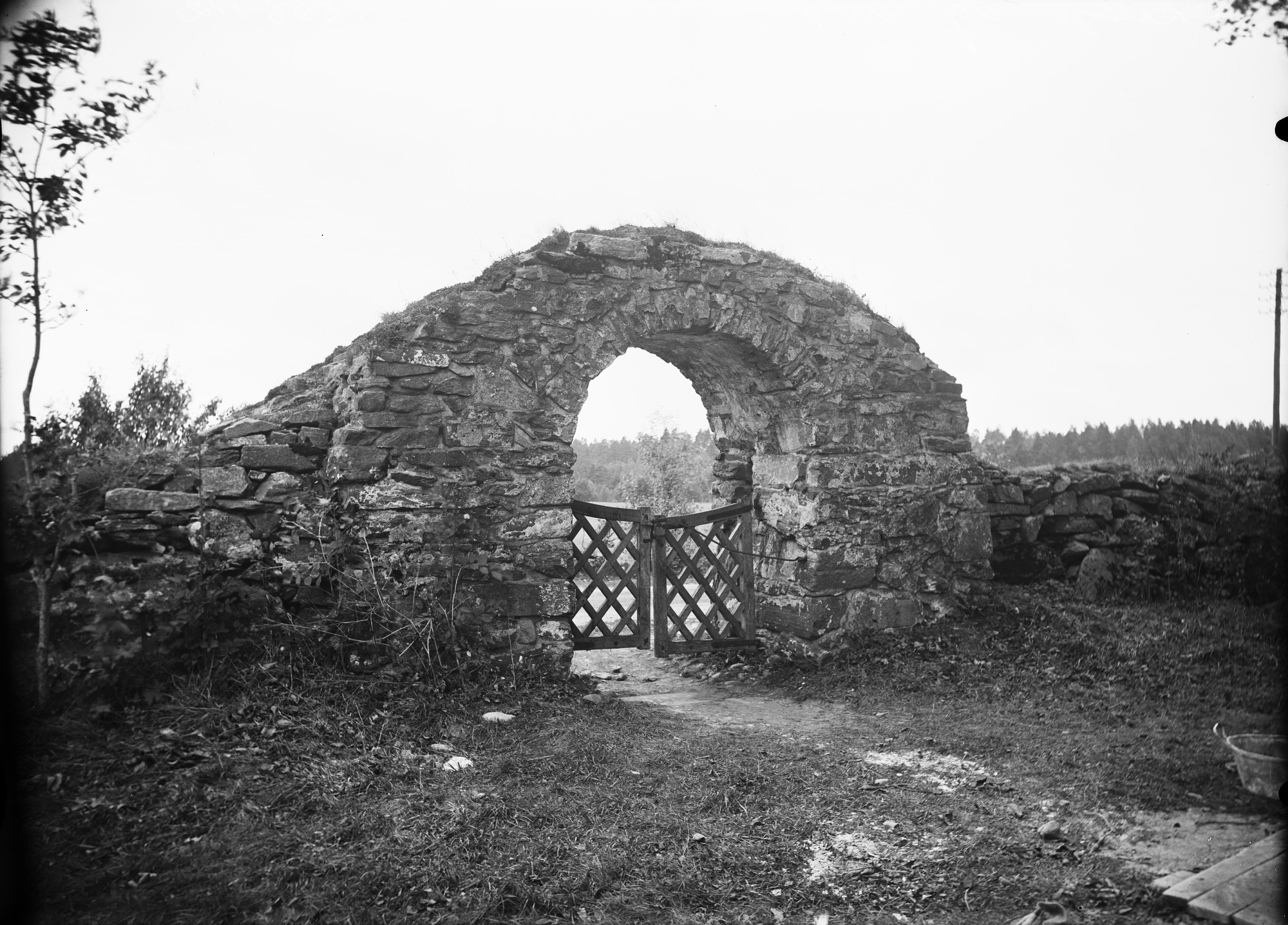 Axel Forssén, Skallsjö kyrkoruin