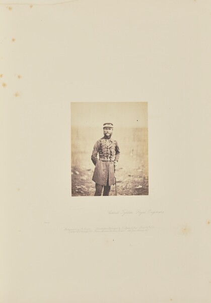 Roger Fenton, Colonel Tylden, Royal Engineers