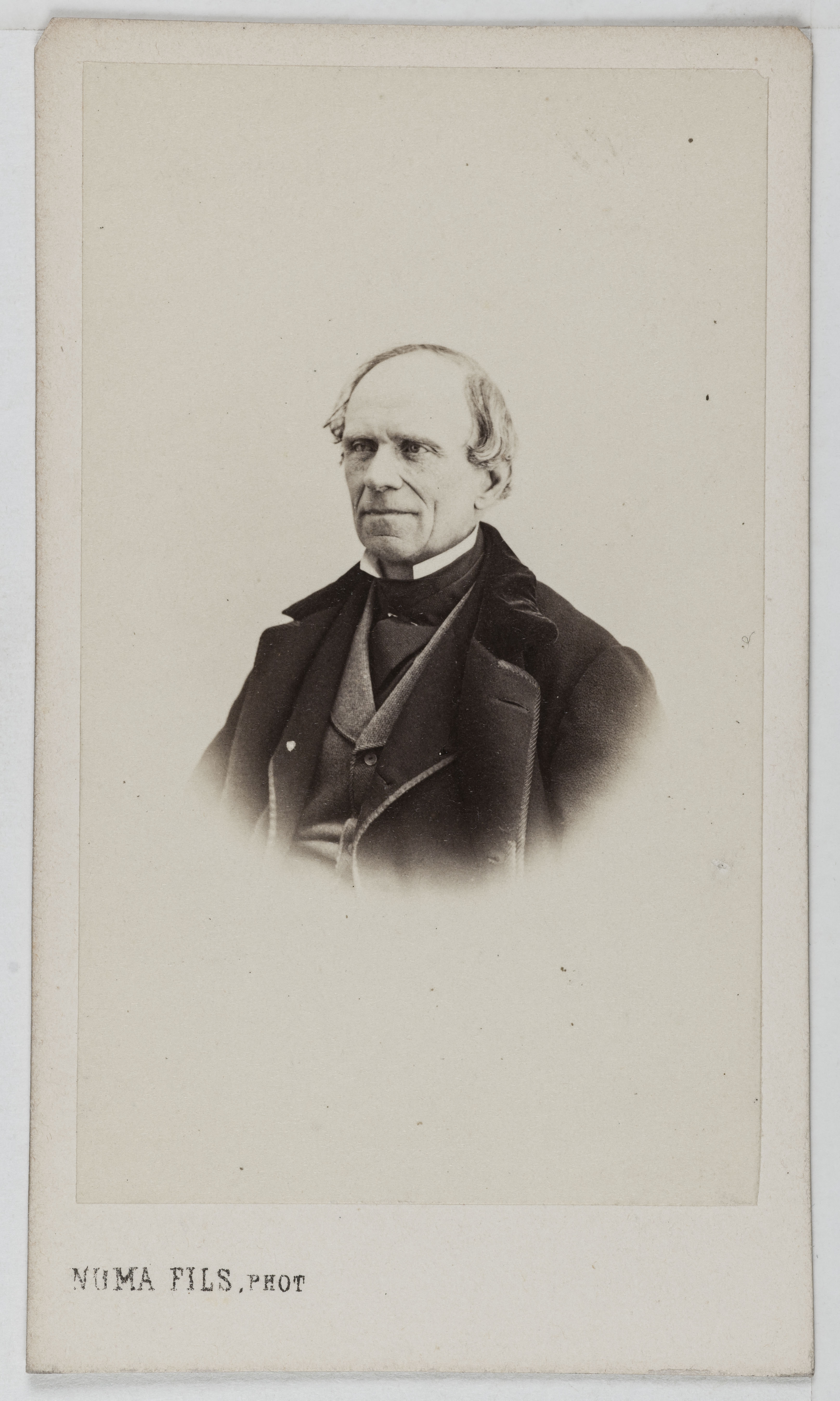 Numa Fils, Portrait de Numa Polydore Haering (1800-1869), dit Numa, acteur de théâtre entre 1823 et 1867.