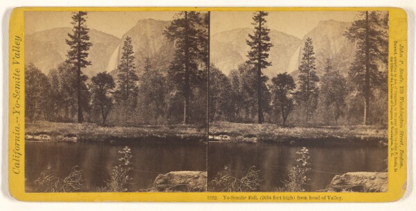 John P. Soule, Yo-Semite Fall, (2634 feet high) from head of Valley.