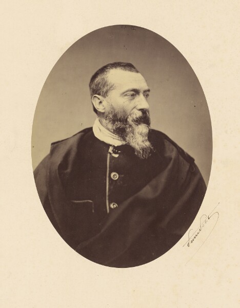 Pierre Petit, [Portrait of Jean-Baptiste Alphonse Karr]