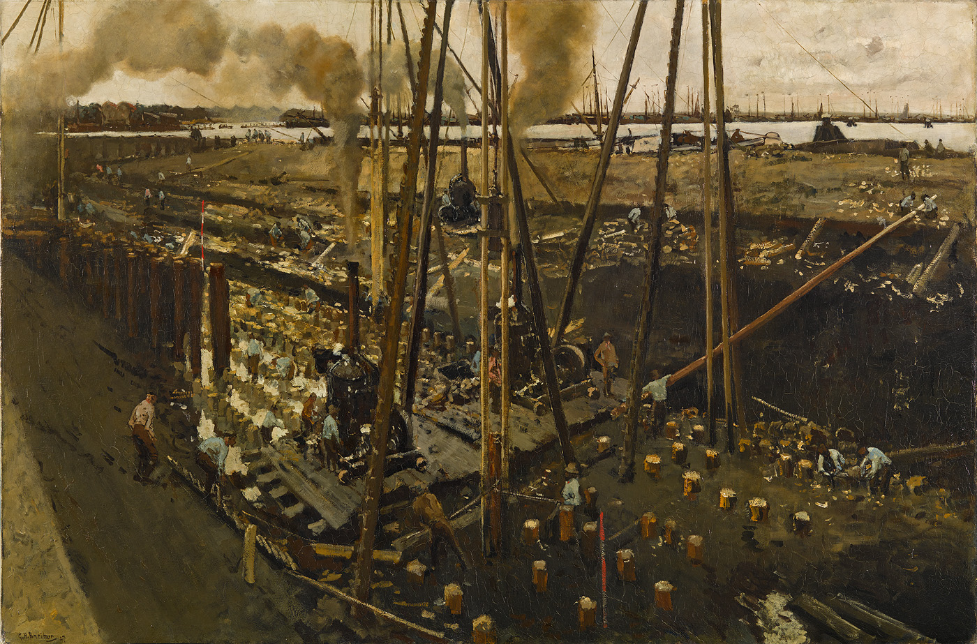 George Hendrik Breitner, Heiwerk van Diemenstraat