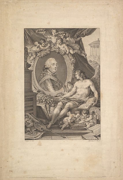 Augustin de Saint-Aubin, Portrait of Louis-Philippe, duc d'Orléans