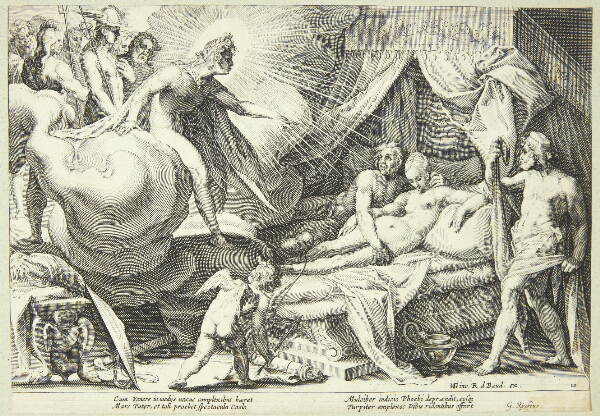 Hendrick Goltzius, Mars og Venus overraskes