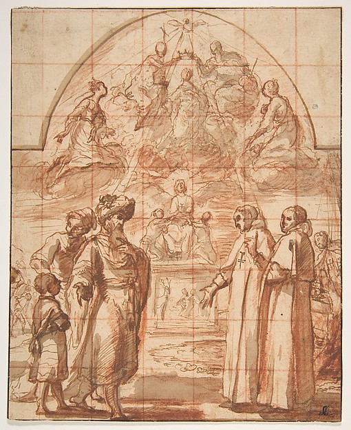 Alessandro Tiarini, Allegory of the Trinitarian Order