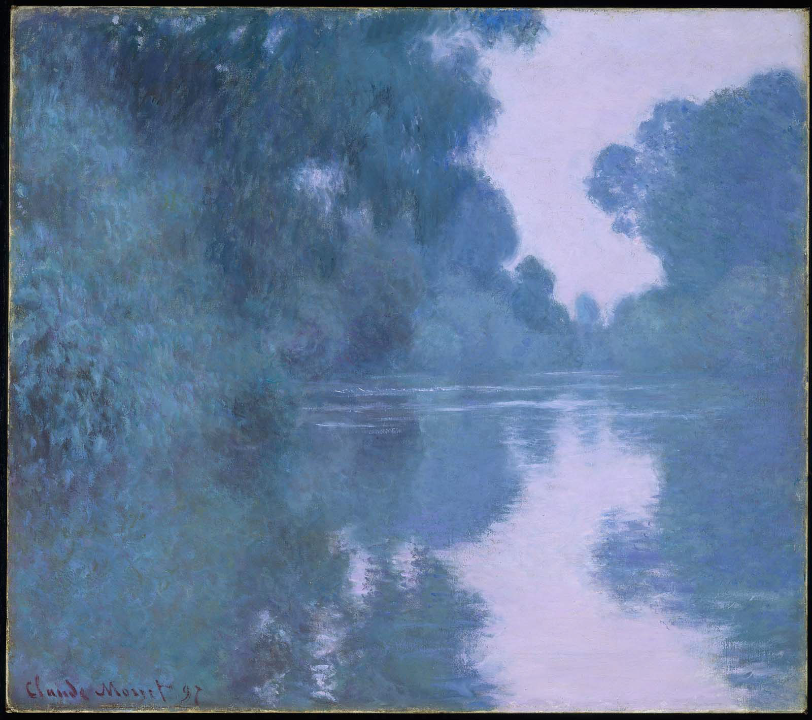 Claude Monet, Morning on the Seine, near Giverny