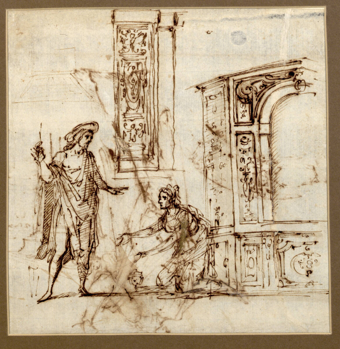 Anonym, Noli me tangere; Architekturentwürfe